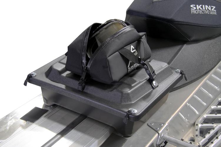 Skinz Black Box Dry Storage Box - Snowmobile — Alpine Powersports